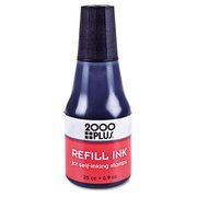 Consolidated Stamp Mfg Consolidated Stamp 032962 2000 PLUS Self-Inking Refill Ink; Black; .9 oz Bottle 32962